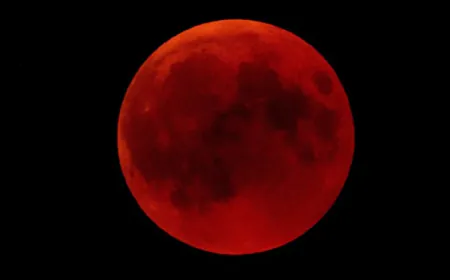 পূর্ণগ্রাস চন্দ্রগ্রহণ আজ রাতে: বাংলাদেশে ‘ব্লাড মুন’ দৃশ্যমান